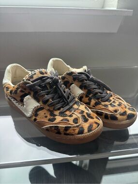 Dolce Vita Notice Stitch Genuine Calf Hair Sneaker